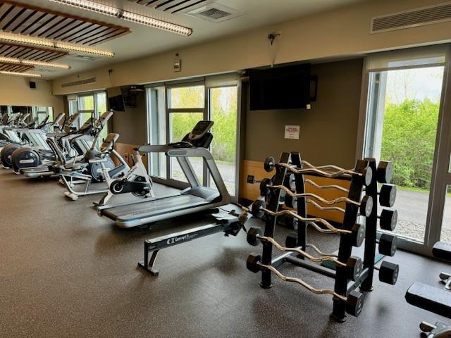 Just a fitness room